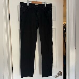 TODD SNYDER SLIM BLACK PANT